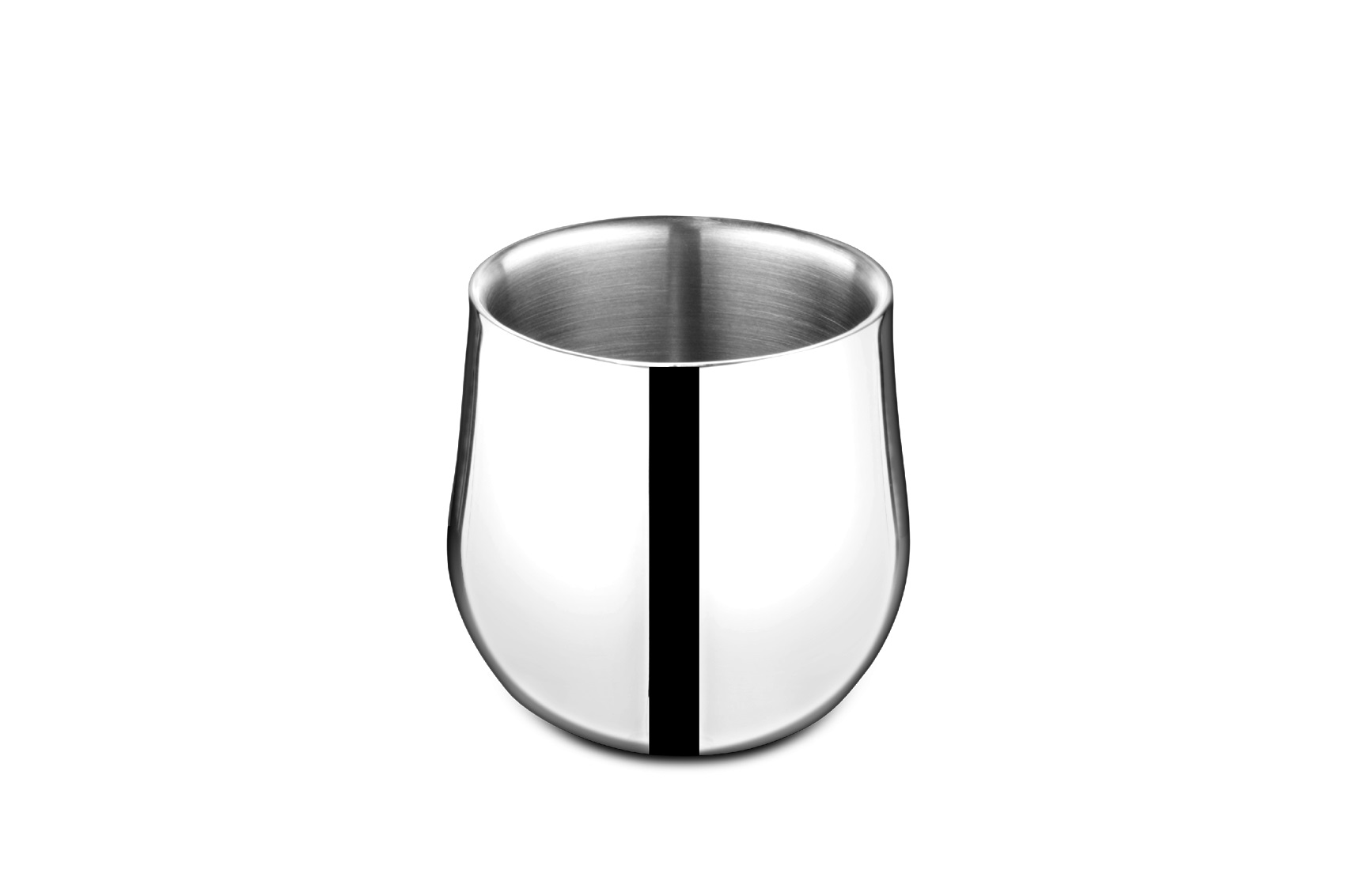 Becher aus Edelstahl, doppelwandig - 100 ml | Kreieren | Bar