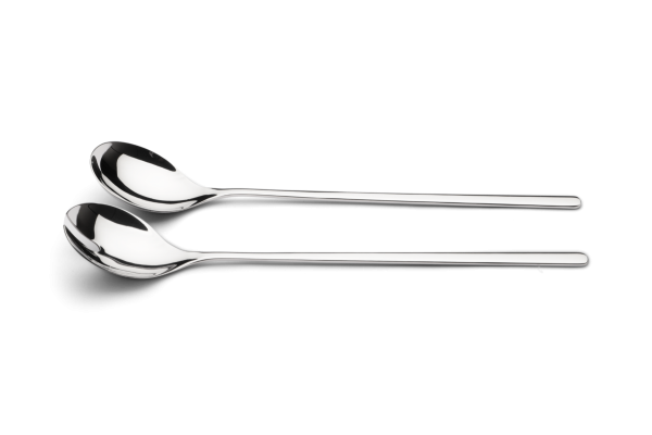 Salatbesteck klassisch aus Edelstahl - 30 cm