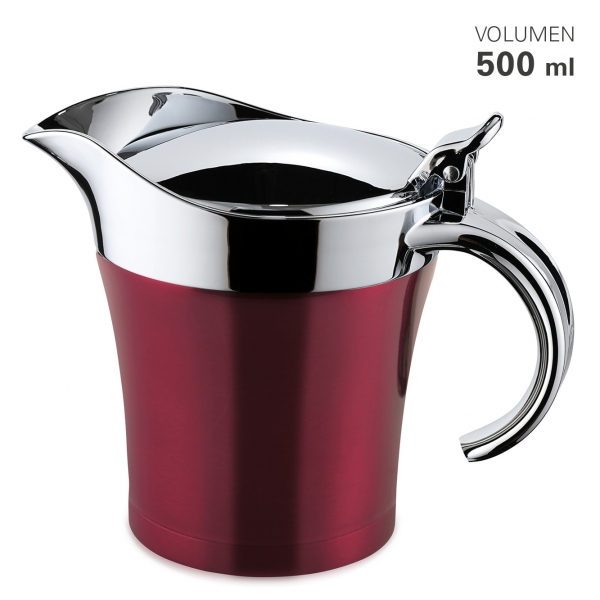 Thermo Sauciere Edelstahl / Chrom