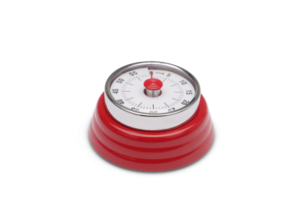 Kurzzeitwecker magnetisch rot