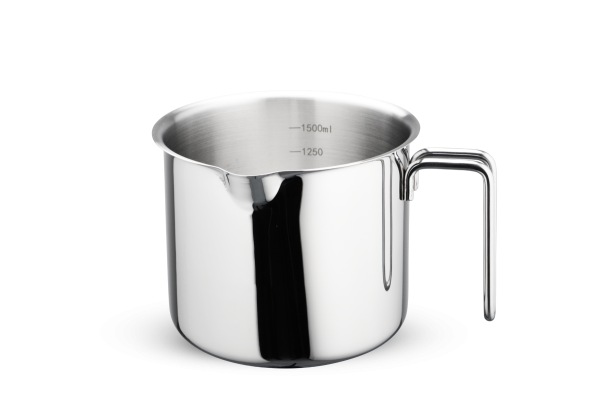 Milchtopf induktionsgeeignet 1,5 L mit Skala