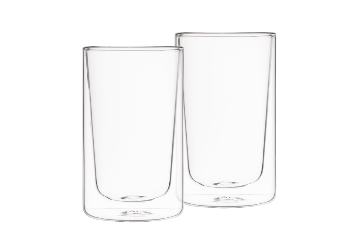 Gläser doppelwandig modern - XL 350 ml | Set 2 | Brunch | Gedeckter Tisch