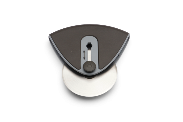 Pizzaschneider einklappbar, dunkelgrau