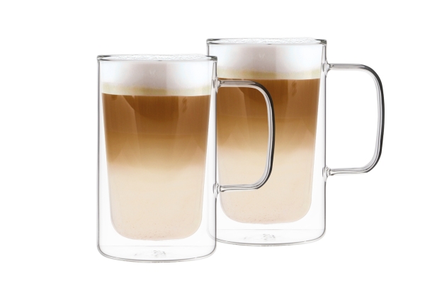 Tassen doppelwandig modern - XL 350 ml | Set 2